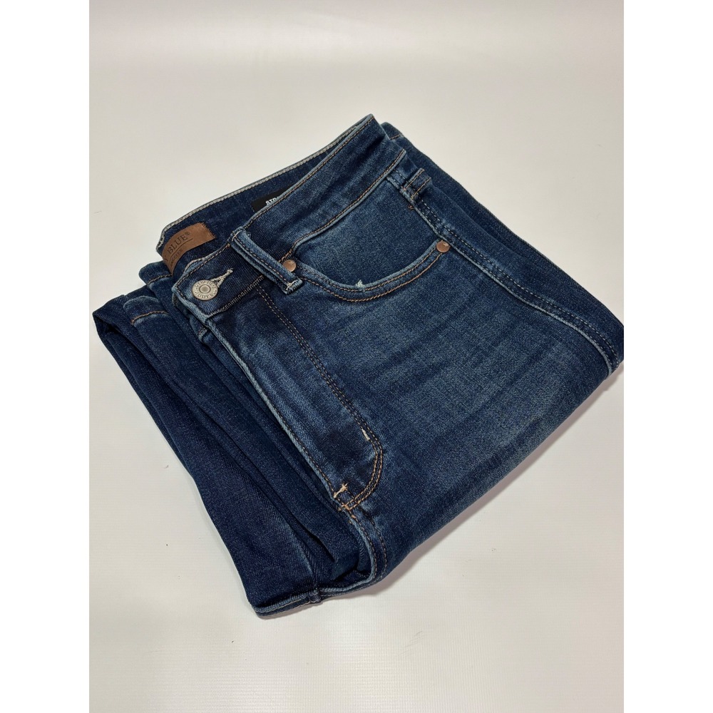 Judy Blue Jeans Women 7/28 Dark Wash Straight Fit High Rise Stretch JB88869DK - Picture 9 of 10